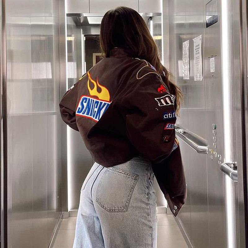 Chocolate Candy Racer Driver Jacket