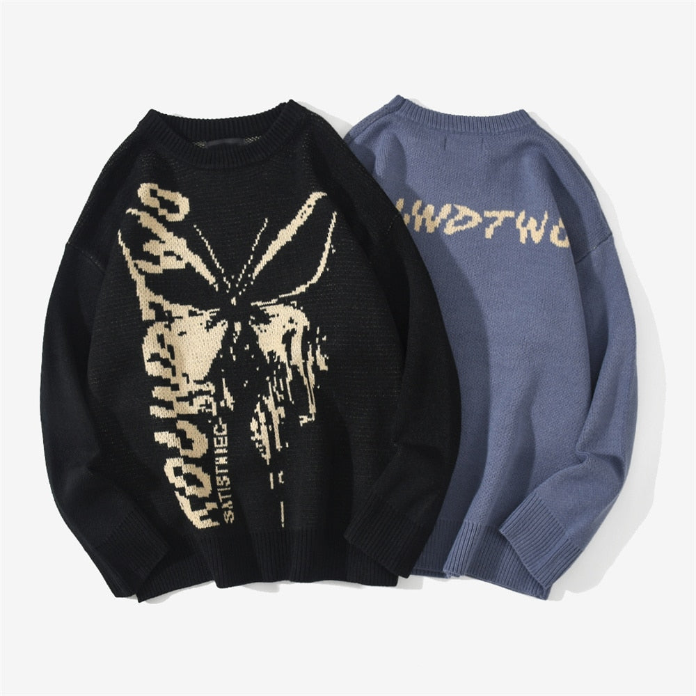 Butterfly Gamer Pullover Sweater