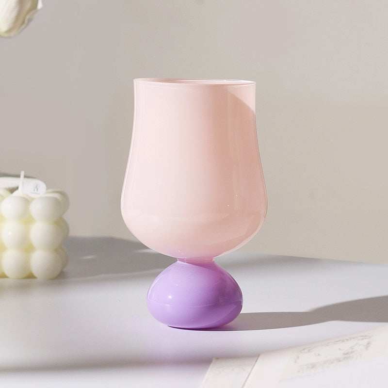 KLINQ! Retro Glass Tulip Mug