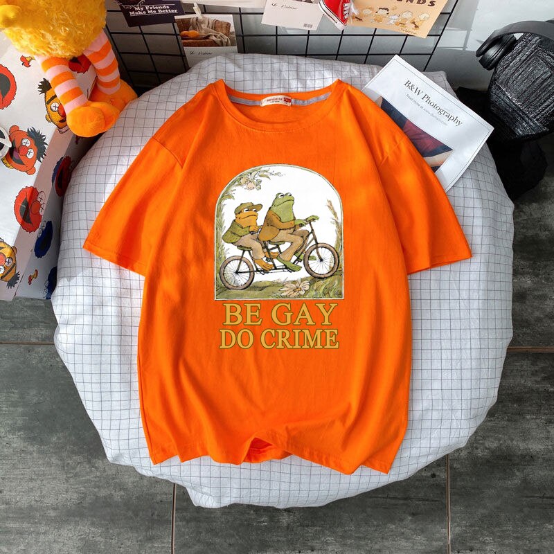 Be Gay Do Crime Frog And Toad Yass Froggy T-shirt