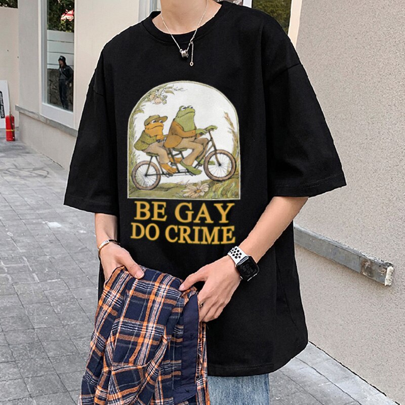 Be Gay Do Crime Frog And Toad Yass Froggy T-shirt