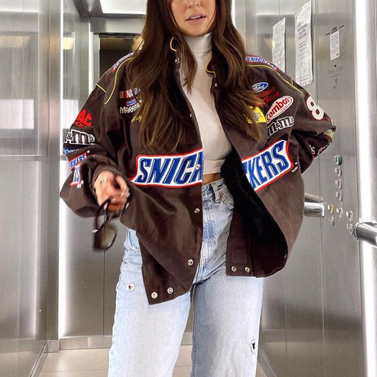 Chocolate Candy Racer Driver Jacket