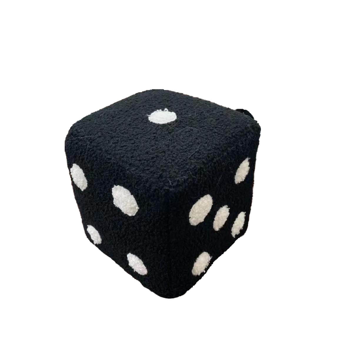 Velvet Dice Apartment Dorm Home Decor Ottoman Style