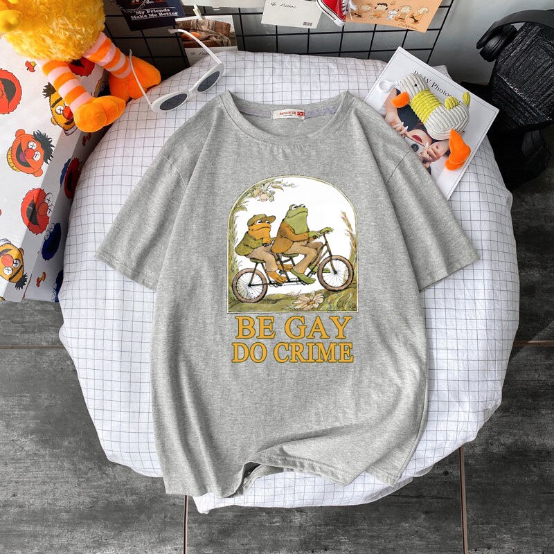 Be Gay Do Crime Frog And Toad Yass Froggy T-shirt