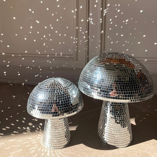 Mushroom Disco Ball Statement Decor